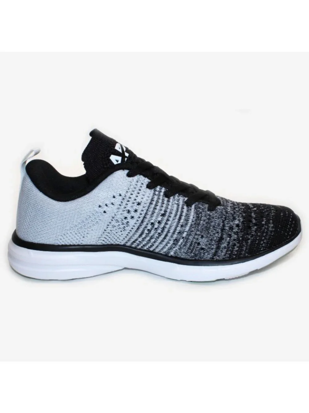APL Athletic Propulsion Labs Women's Techloom Pro Black/Heather Grey/White 5.5